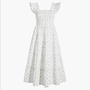 Ellie Nap Dress Hill House Home Pastel Trellis XS